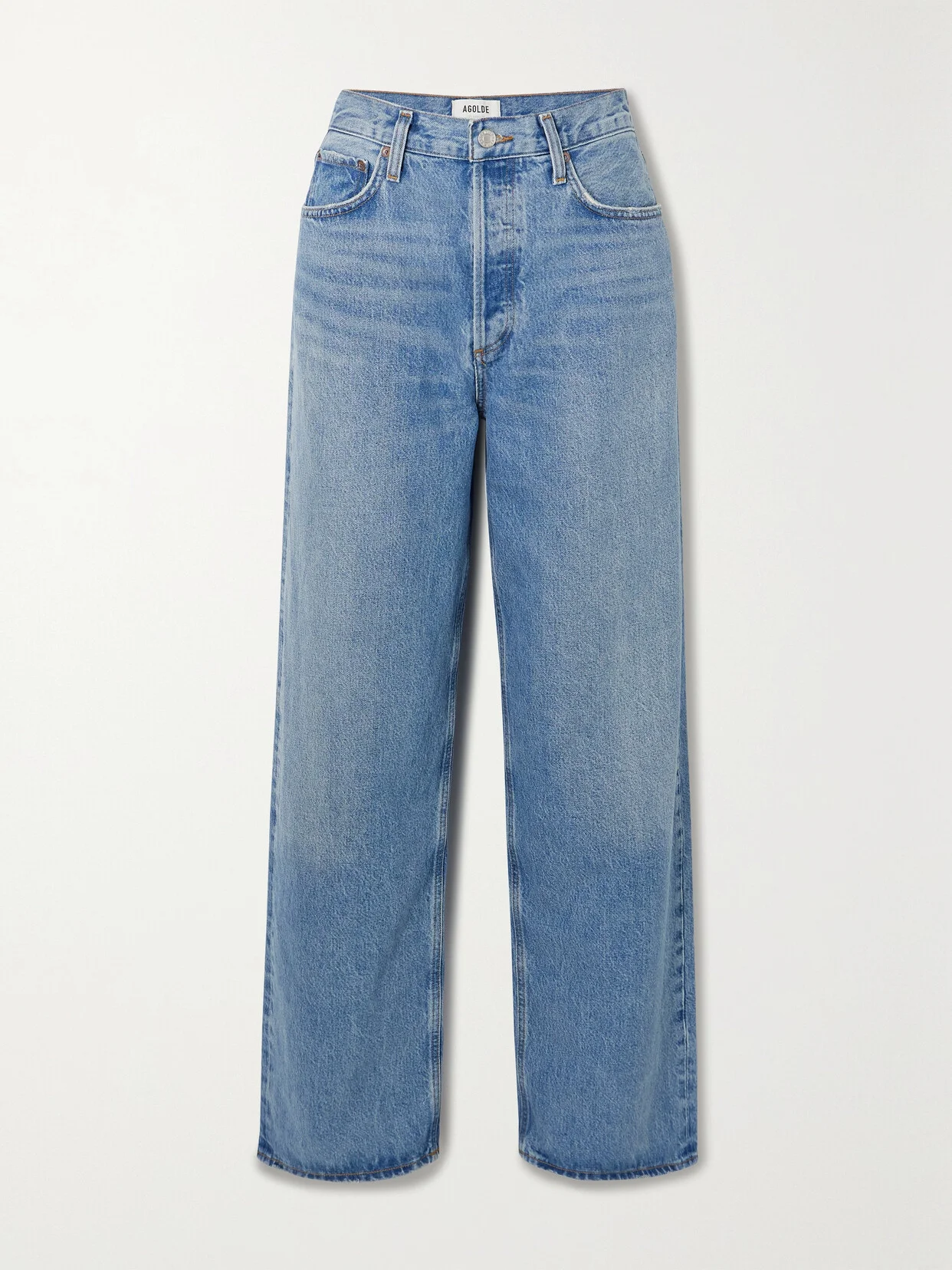 Low Slung Puddle Jeans - 1