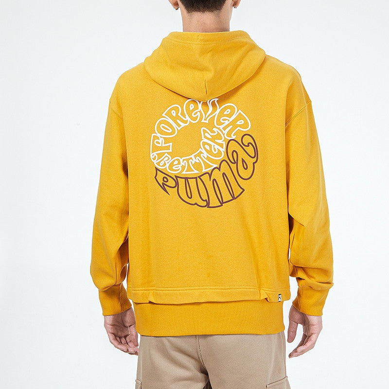 PUMA Back Logo Printing Sports Yellow 533038-37 - 4