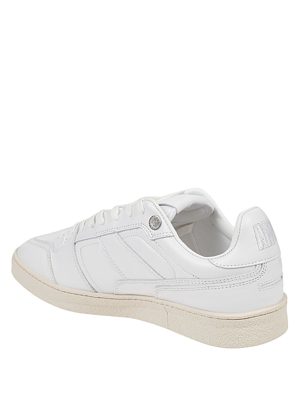 Ami Paris Men Leather Sneakers - 3