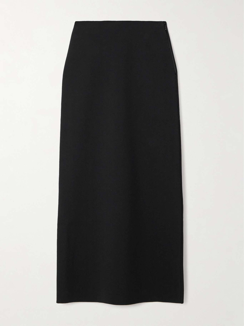 Alce knitted maxi skirt Black 1