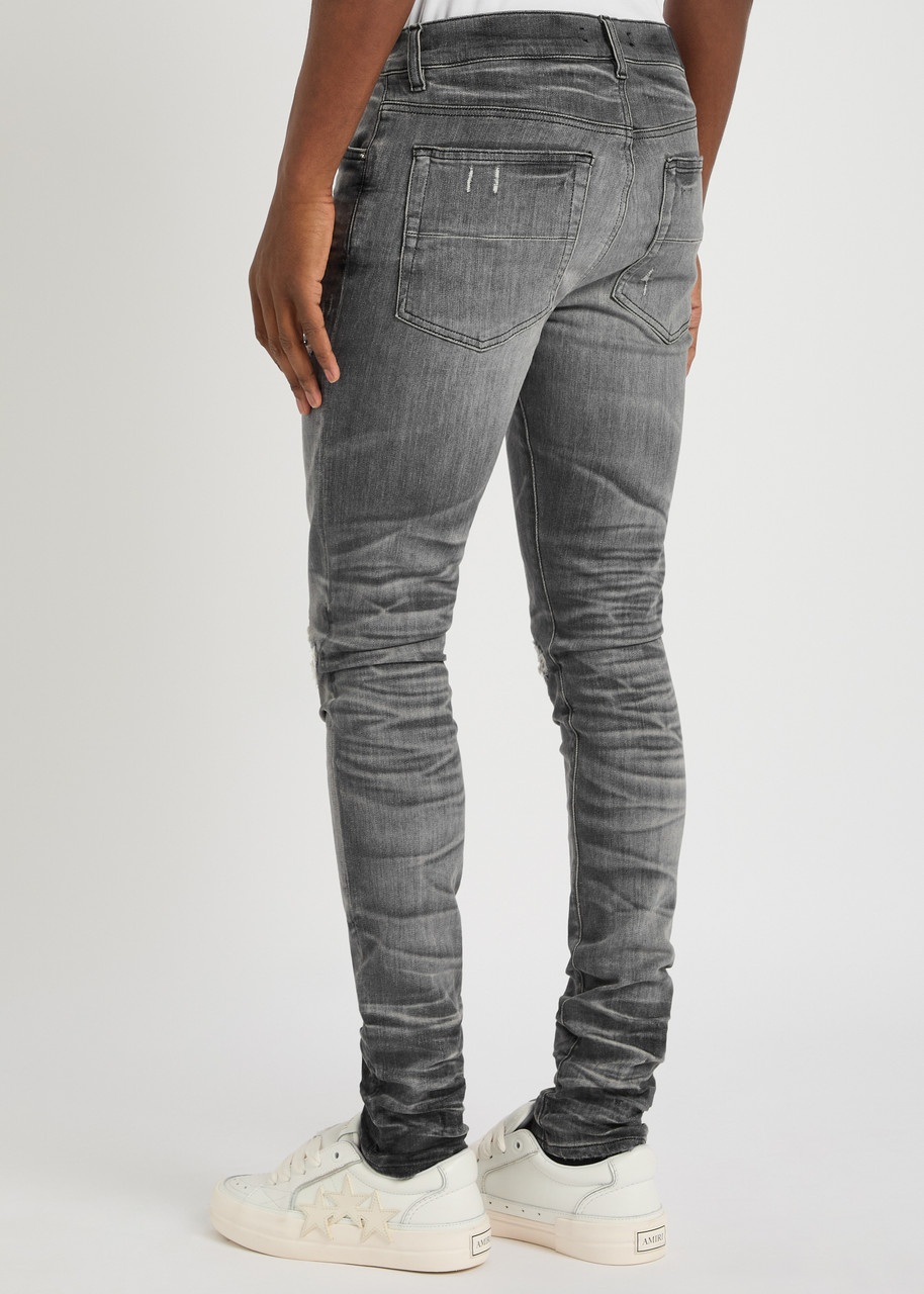 Amiri MX1 Ripped Slim-leg Jeans - 3