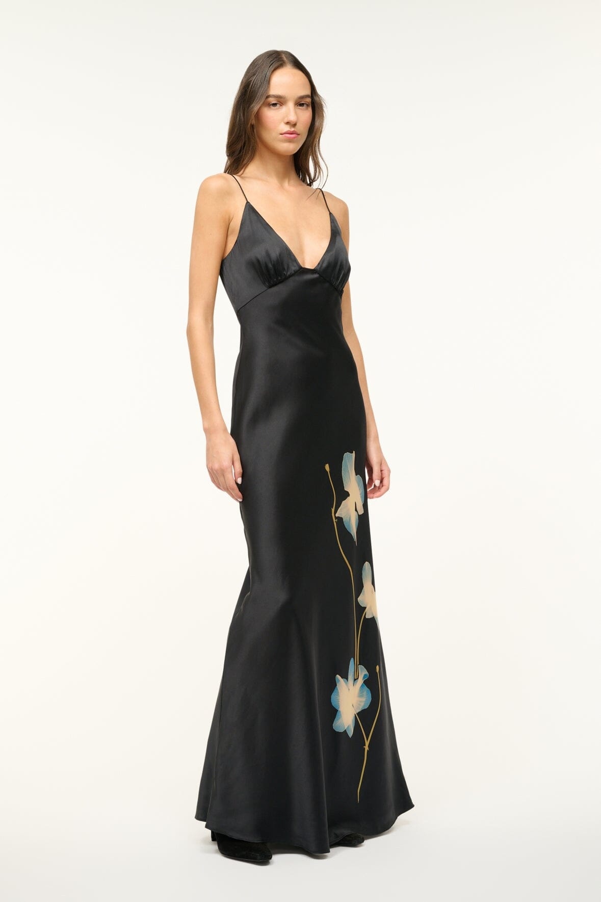STAUD STAUD HANK DRESS BOTANICAL SHADOWS - R24F2132SA-BTSH | REVERSIBLE