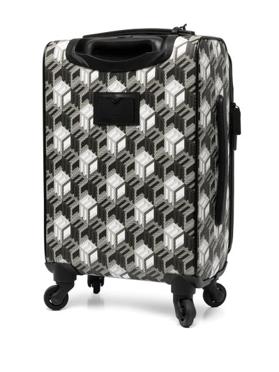 MCM geometric monogram suitcase outlook