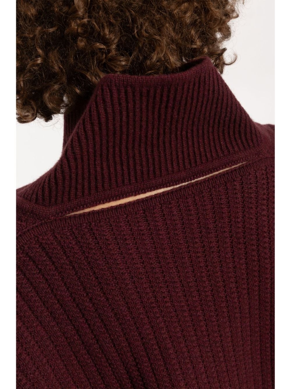 shawl-collar jumper - 5