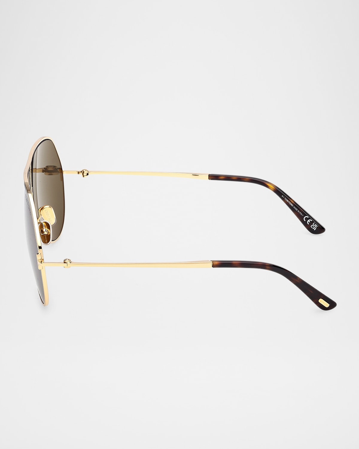 Men's Rickie-02 Metal Aviator Sunglasses - 4
