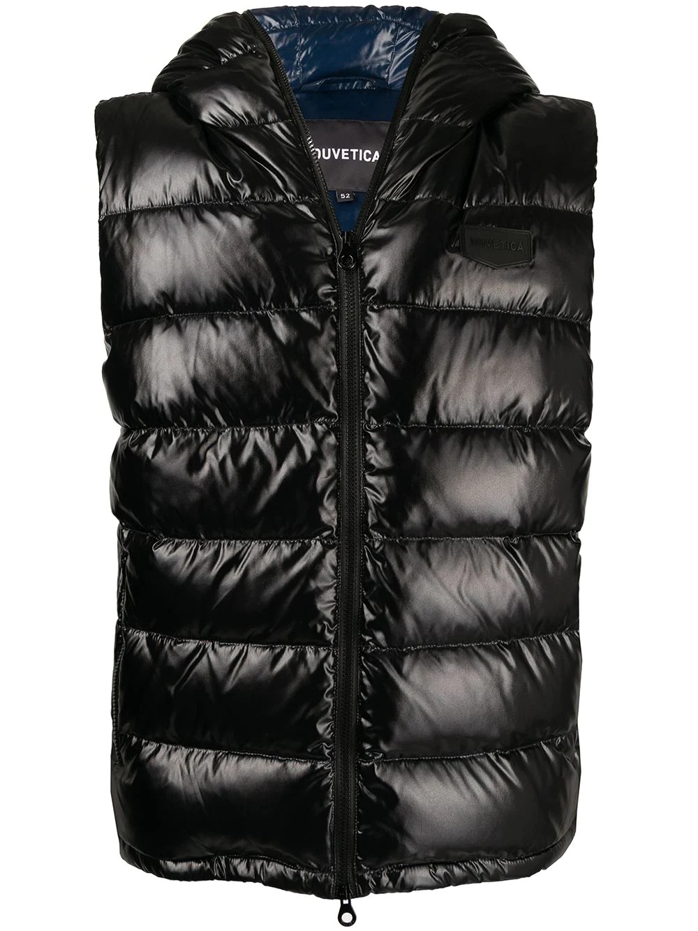 hooded down gilet - 1