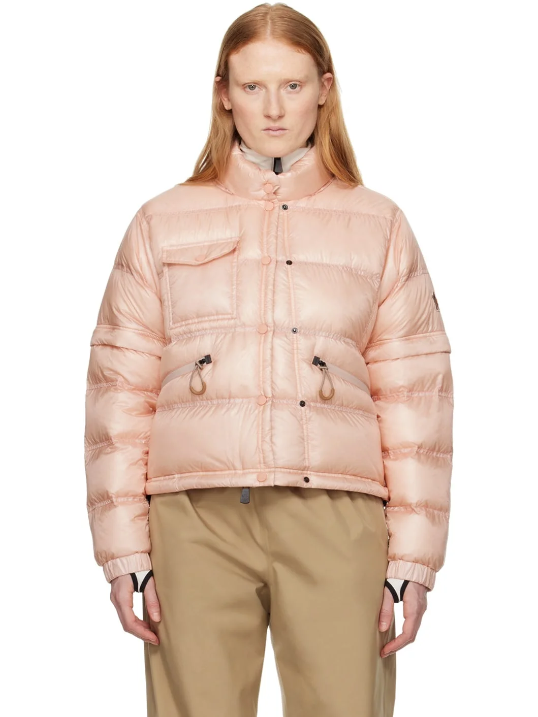 Pink Mauduit Down Jacket - 1