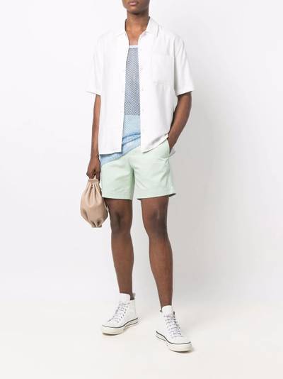 AMI Paris cotton chino shorts outlook