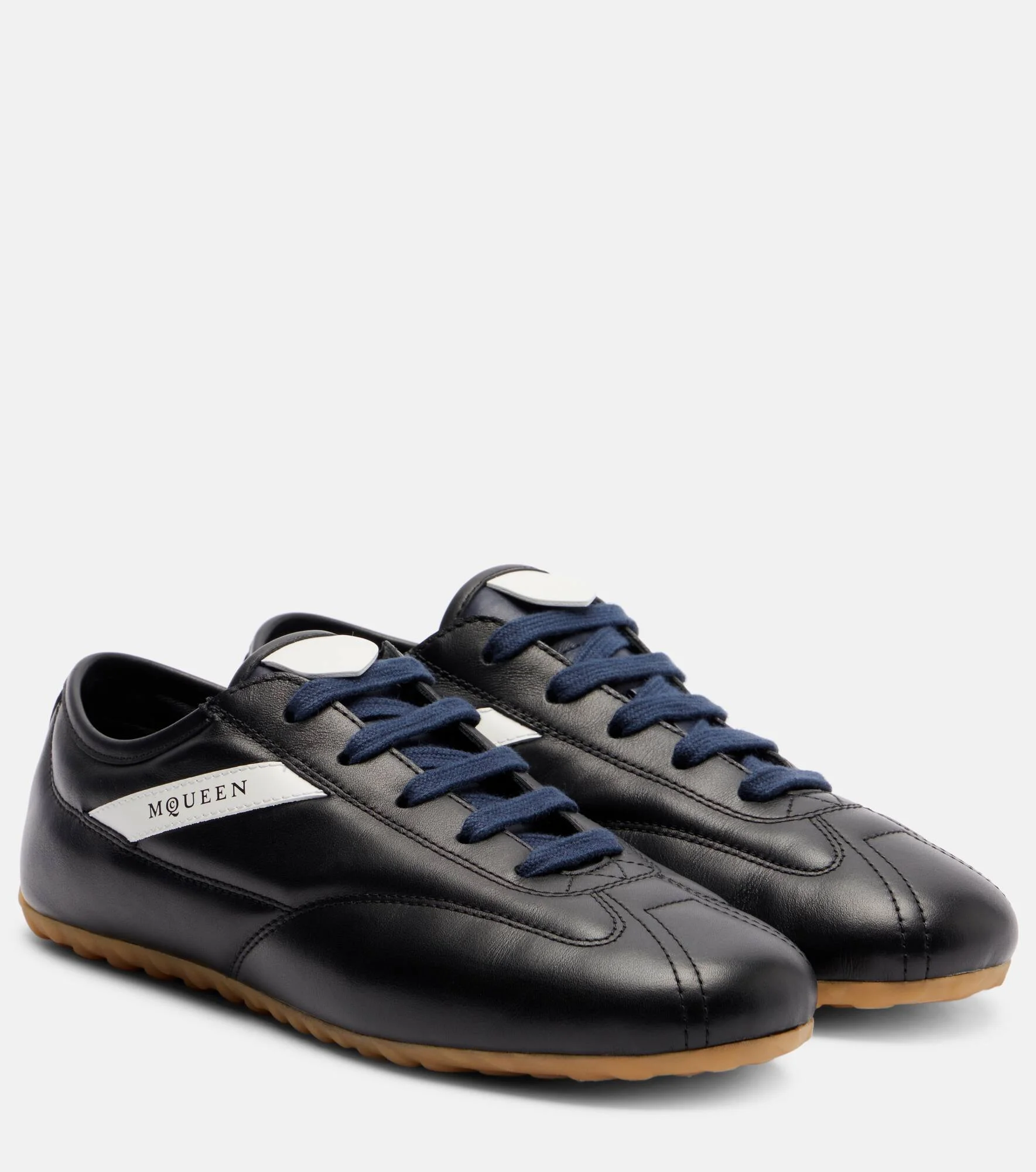 Leather sneakers - 1