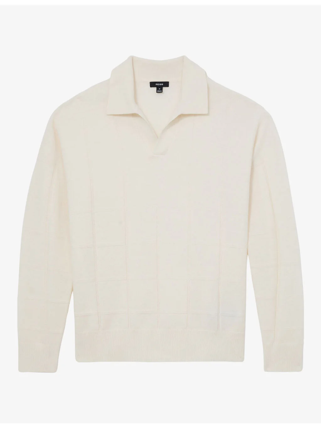 Compton Square-Knit Wool Jumper - 1