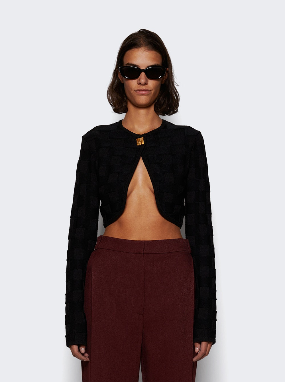 Tijen Knitted Top Black - 3