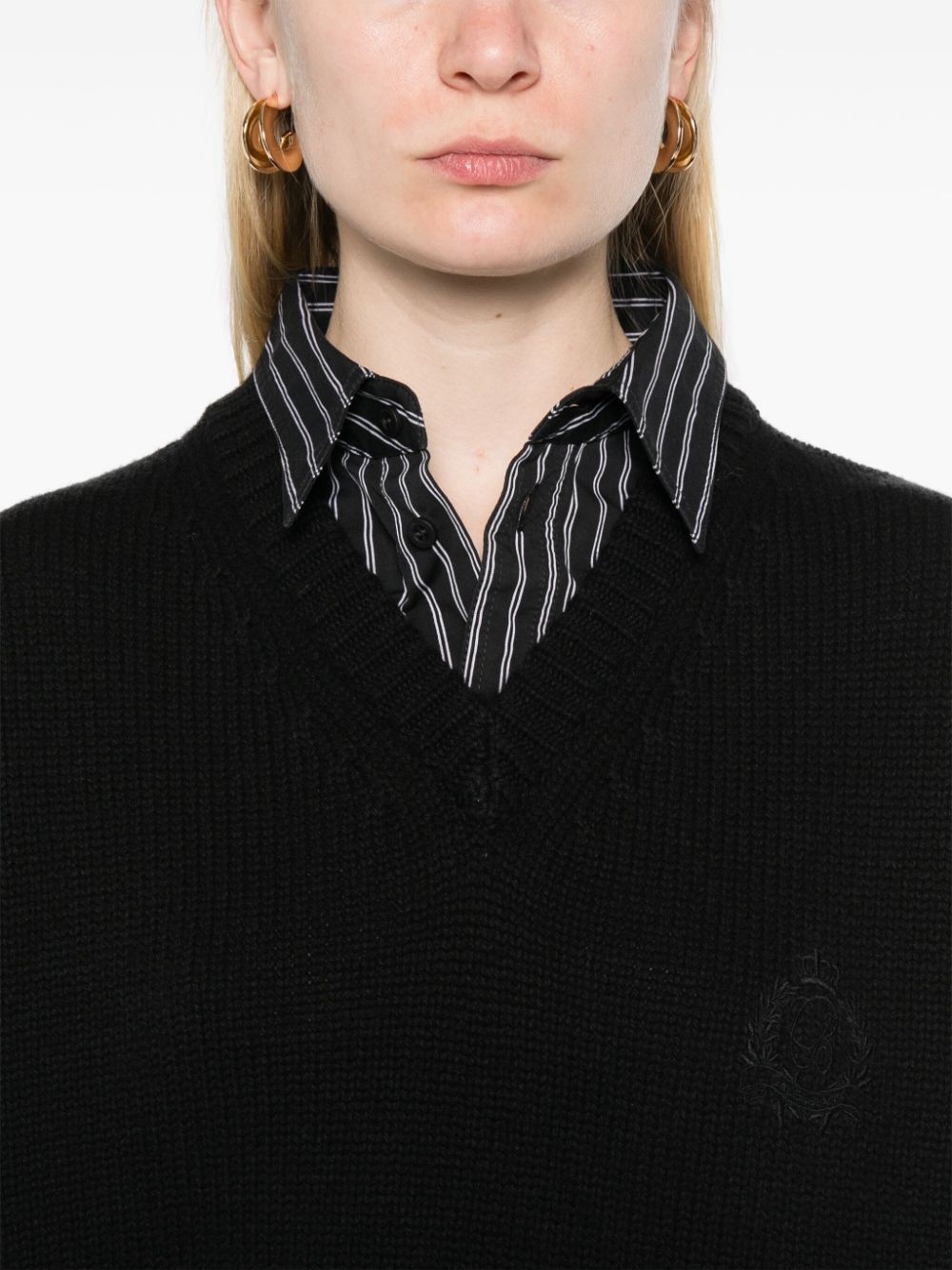layered sweater - 5