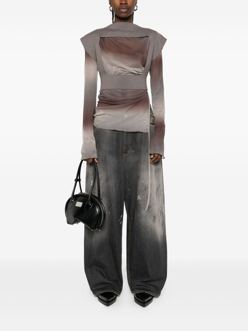 Rick Owens Tatlin keyhole wool top outlook