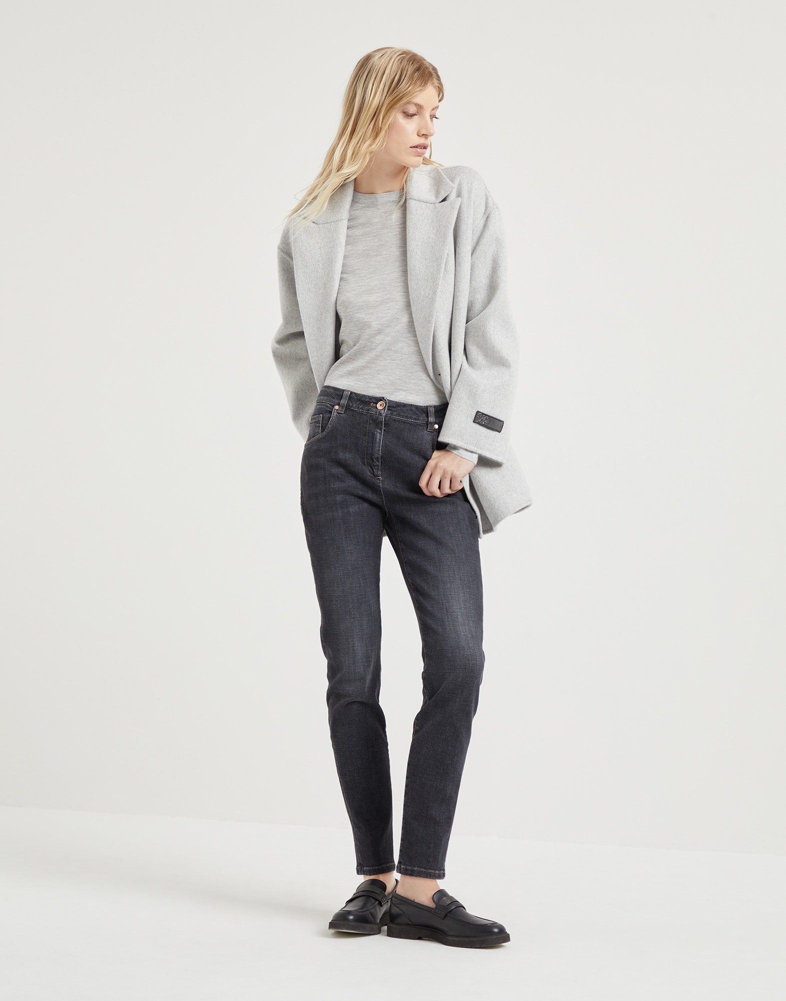 Cashmere and silk lightweight sweater - 5