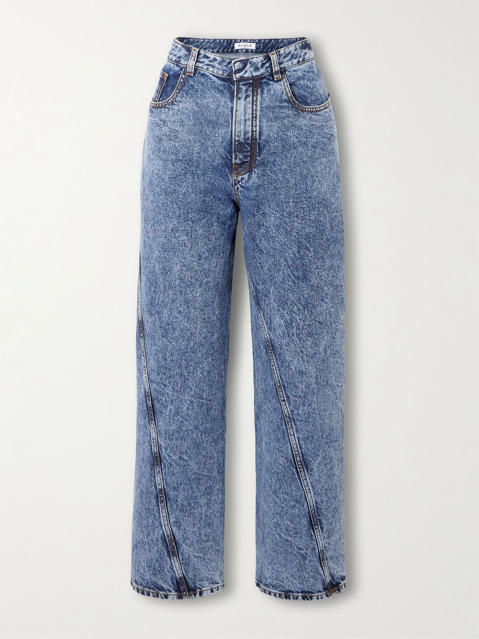 Paneled jeans Blue - 1