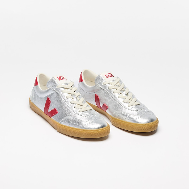 VEJA VOLLEY LEATHER SILVER PEPPER outlook