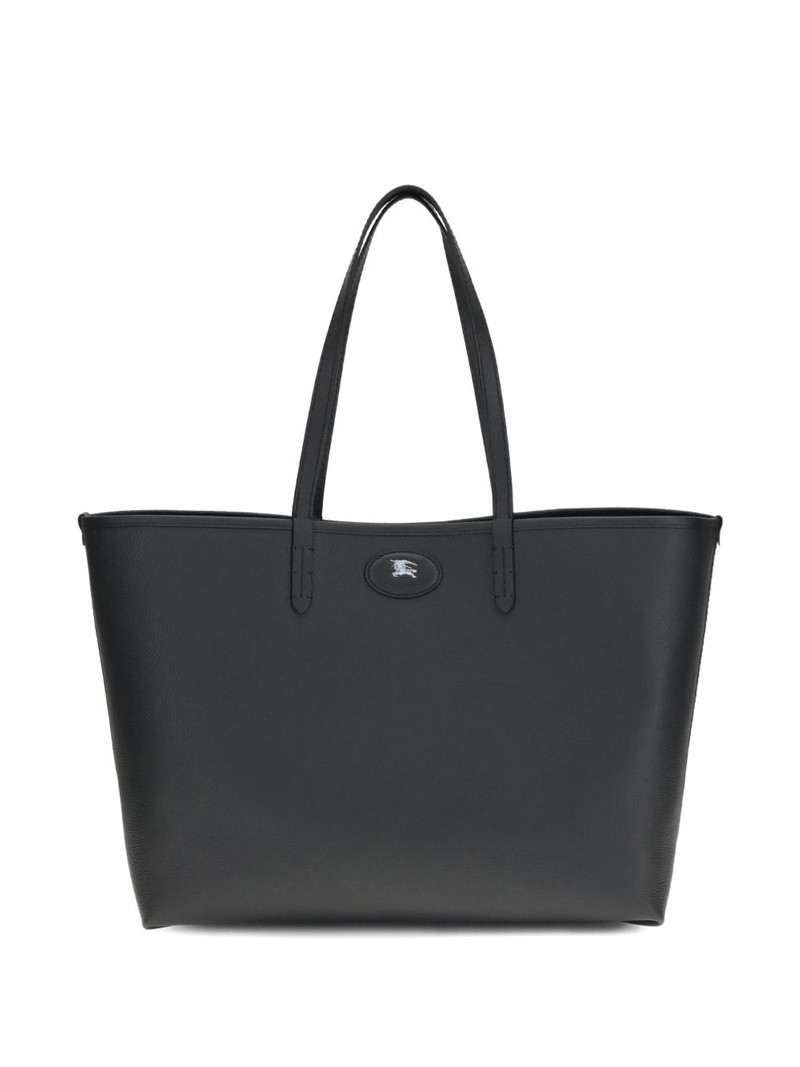 Burberry Logo Appliqué Shoulder Bag outlook