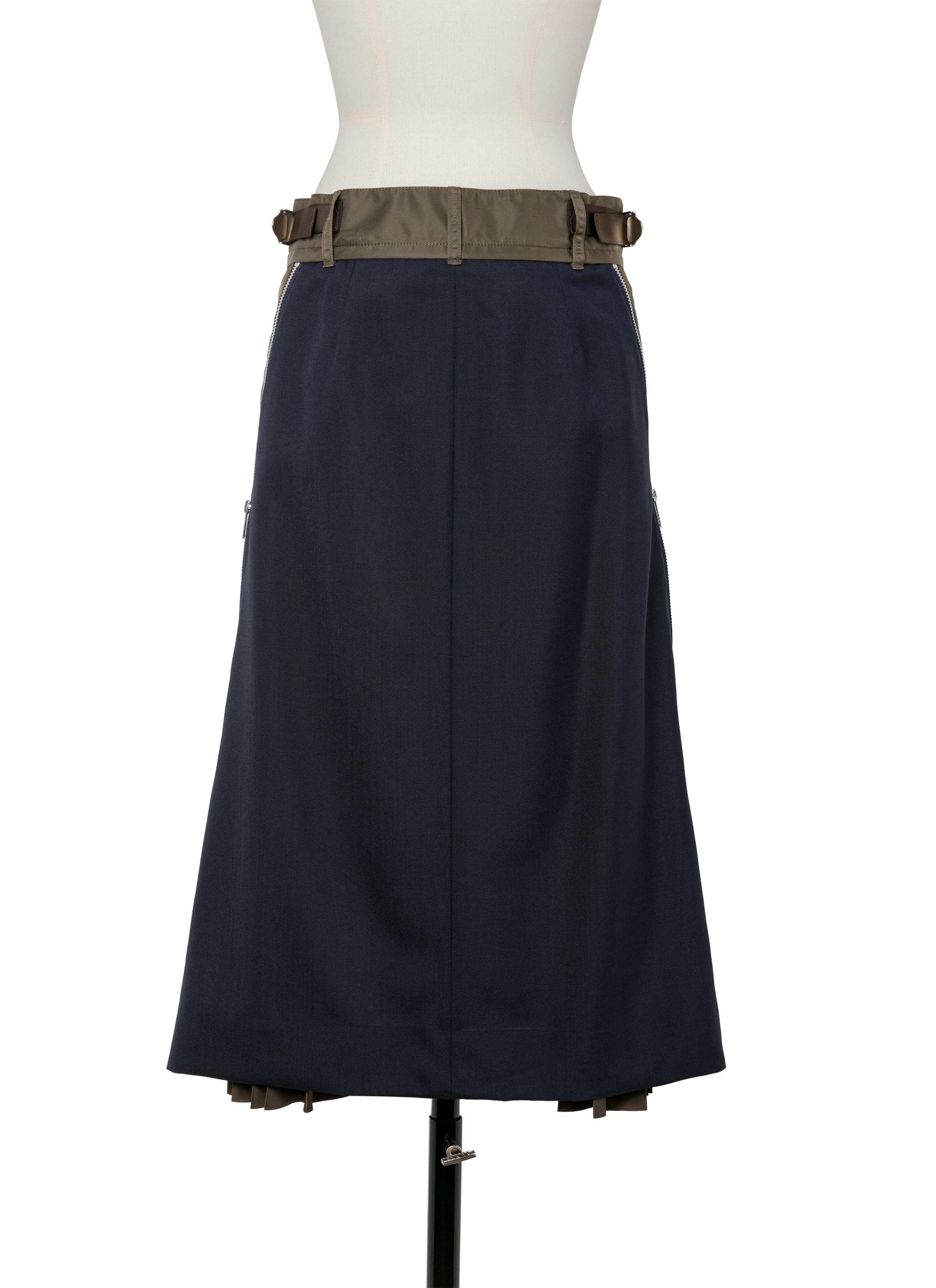 Suiting Mix Skirt - 3
