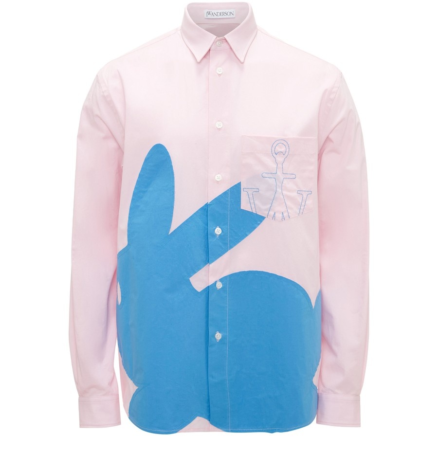 Bunny applique shirt - 1