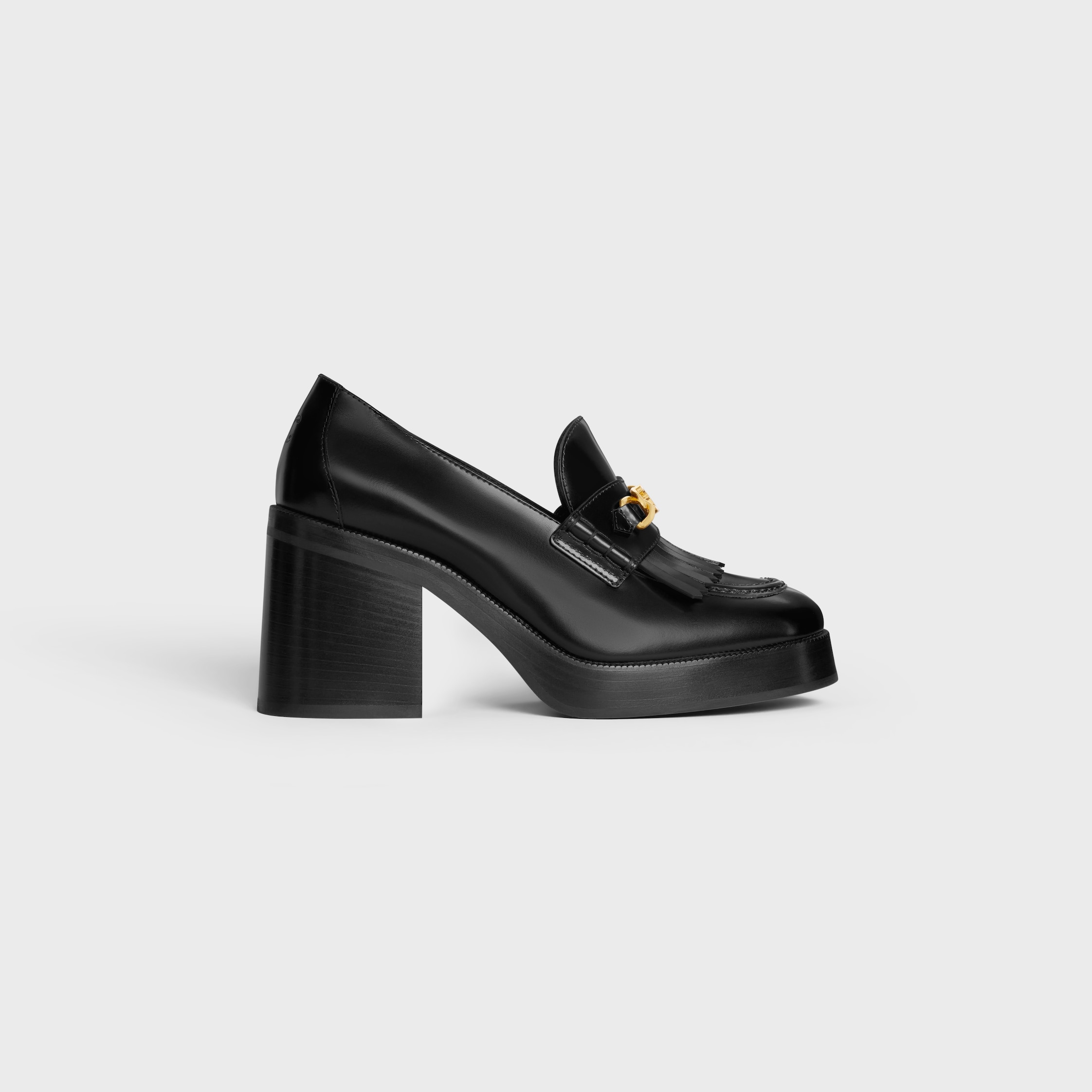 CELINE TESS LOAFER in POLISHED BULL - 1