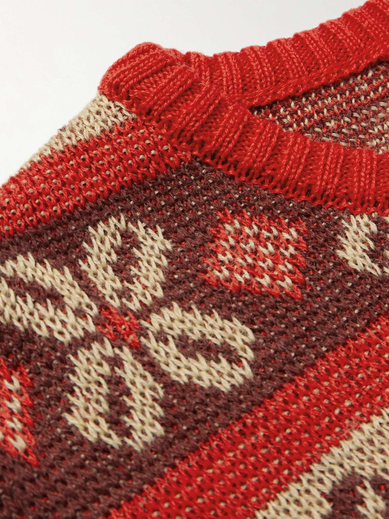 Begonia Wool-Jacquard Sweater - 4