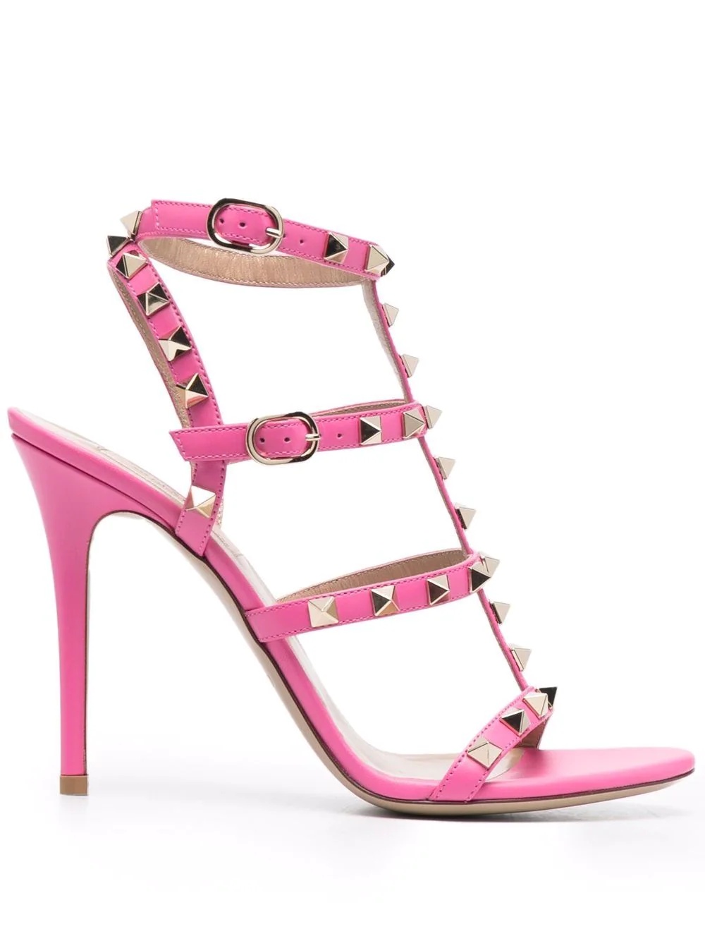 Rockstud heeled sandals - 1