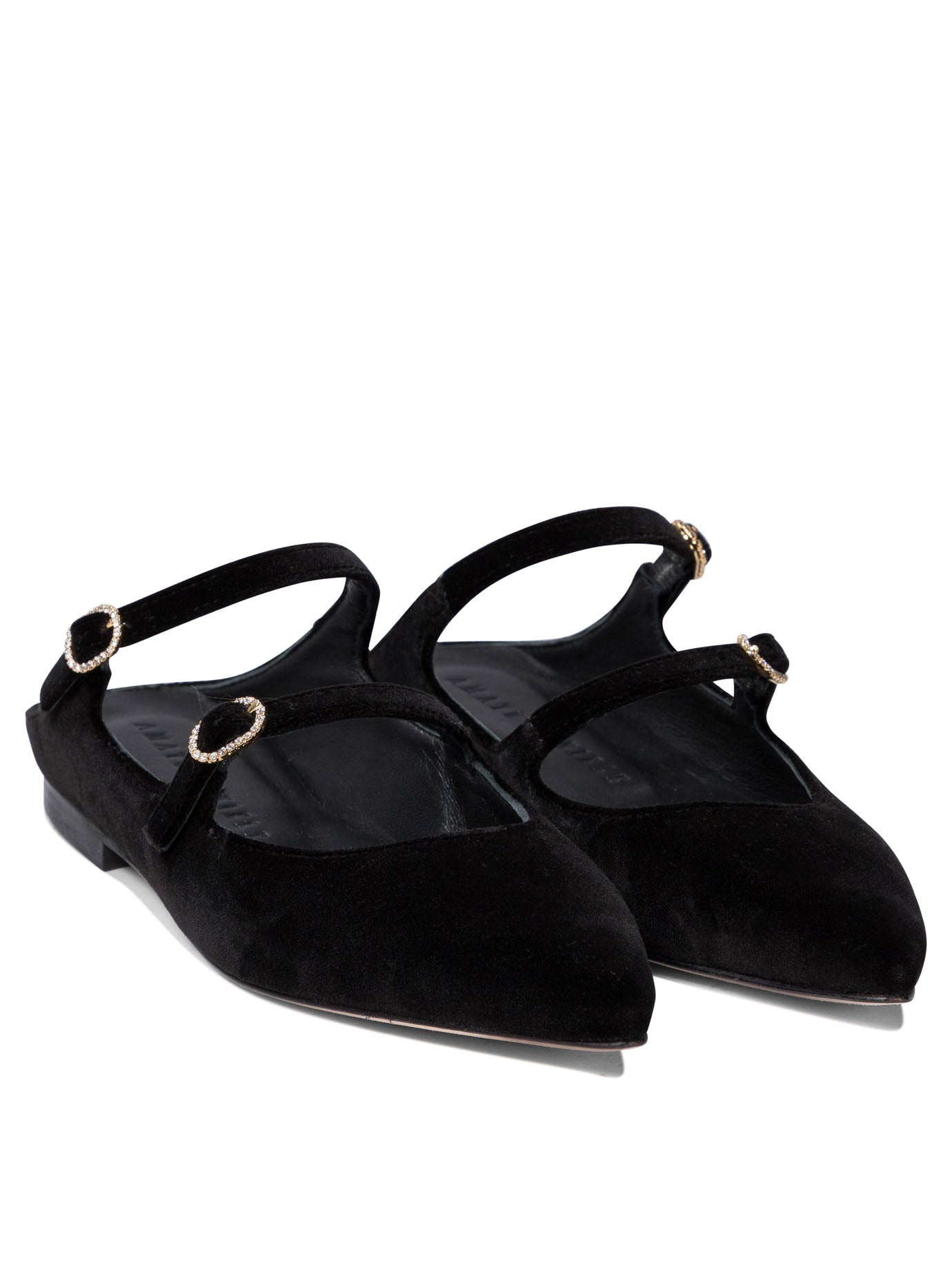 サンダル・ミュール AMATO DANIELE FW24 Loafers & Slippers (W245 VELLUTO NERO) Other Designers Amato Daniele - Amato Daniele Loafers