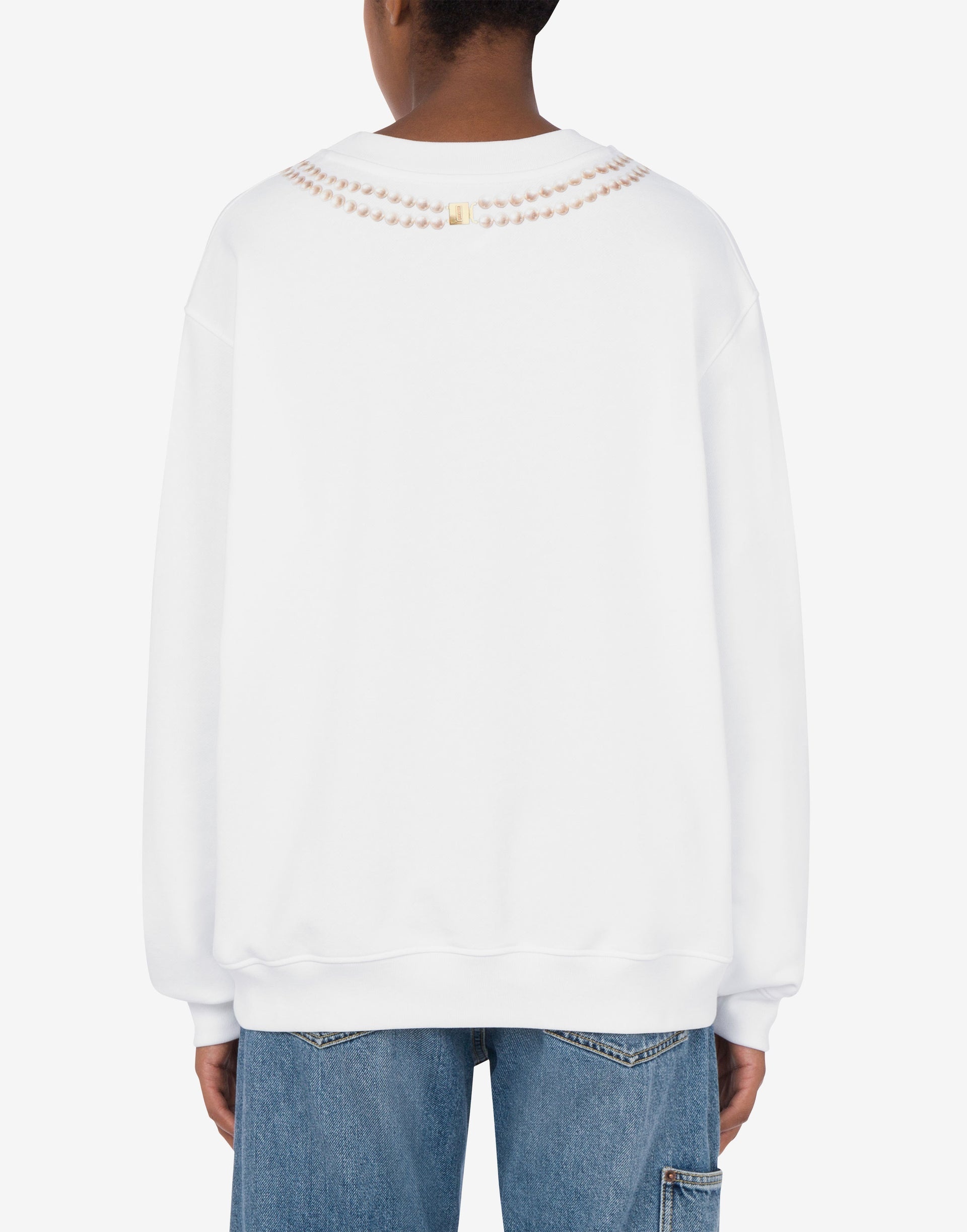 ORGANIC COTTON HOODIE MOSCHINO BREAKFAST - 2