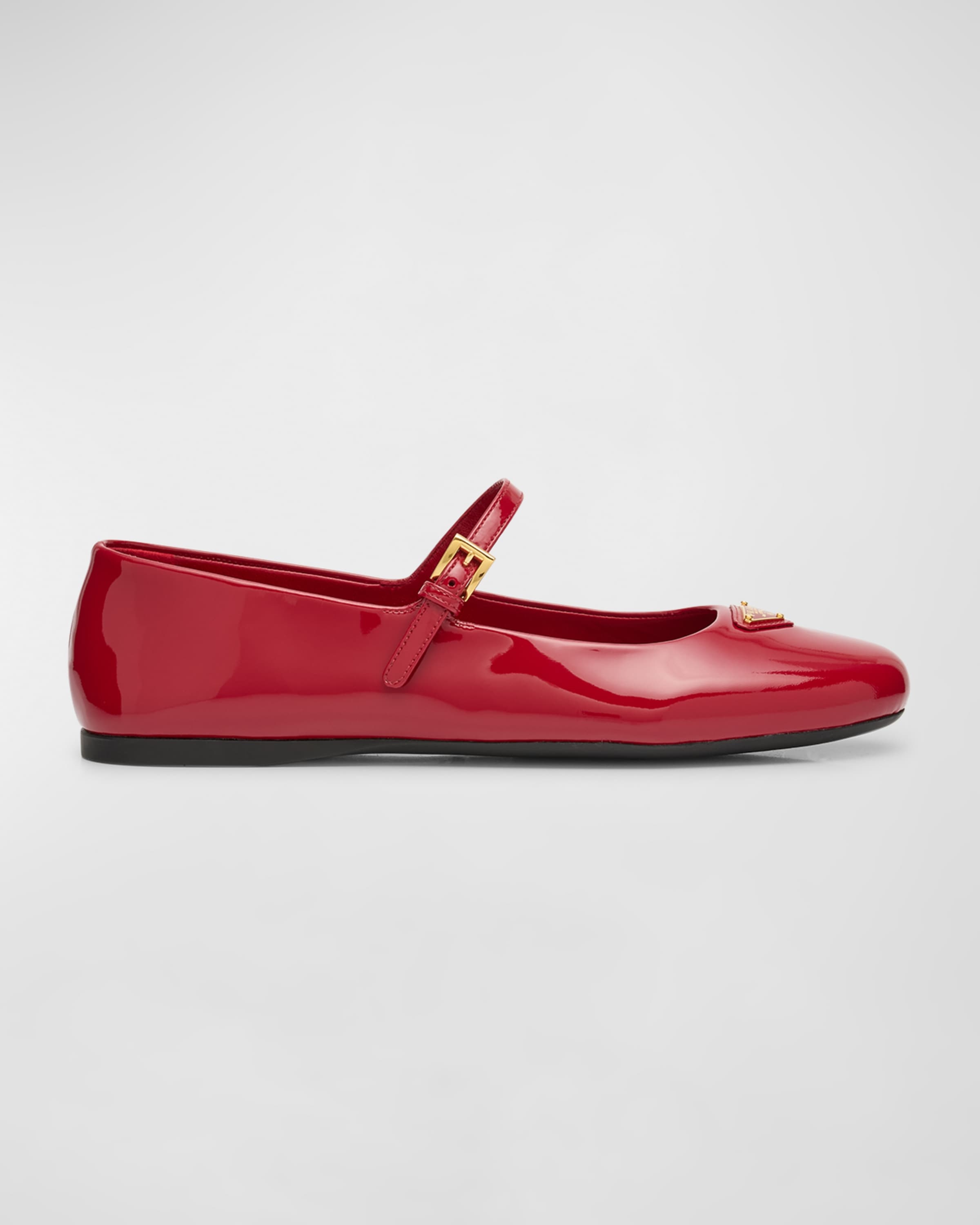 Patent Mary Jane Ballerina Flats - 1