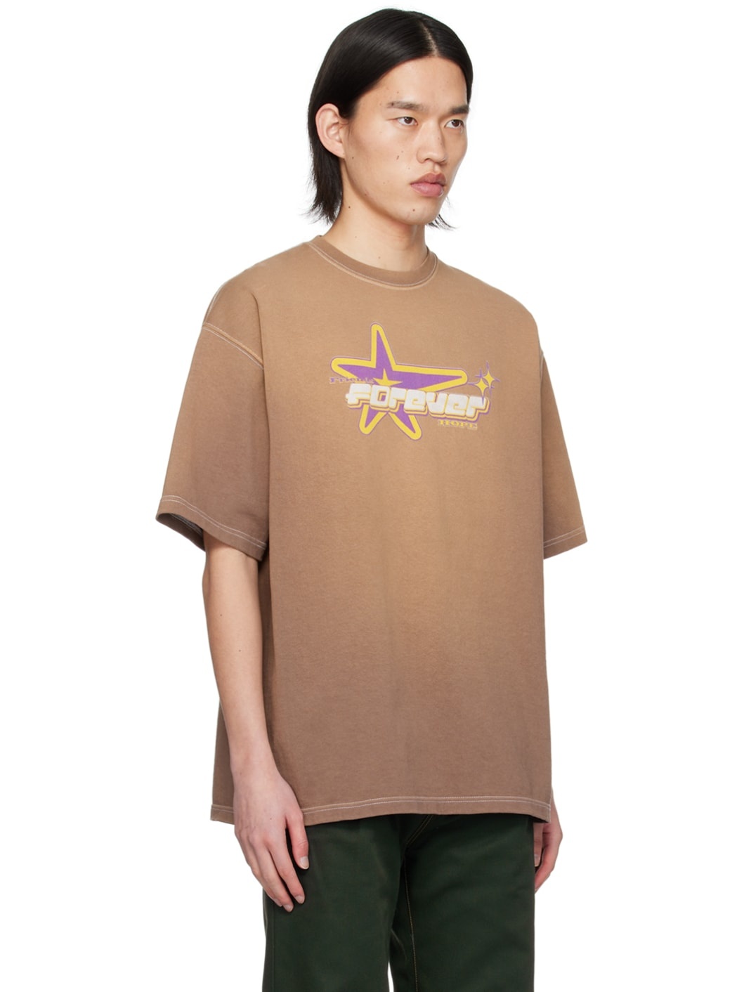 Brown Gradation T-Shirt - 2