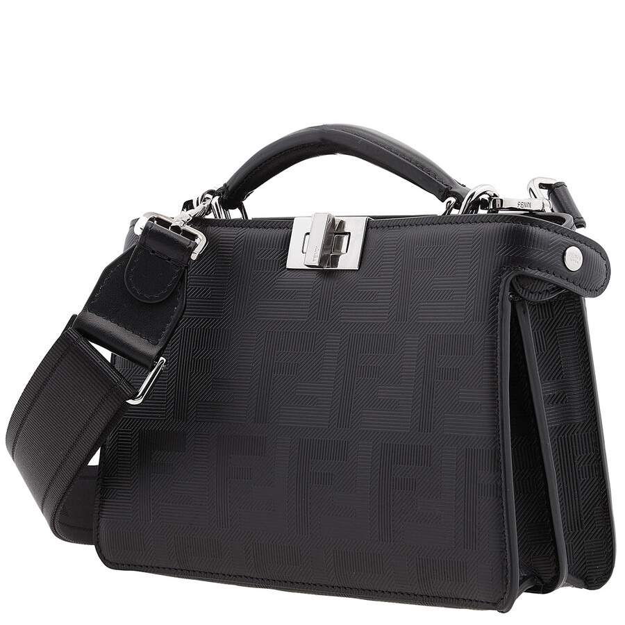Fendi Peekaboo ISeeU Leather Crossbody Bag - 3