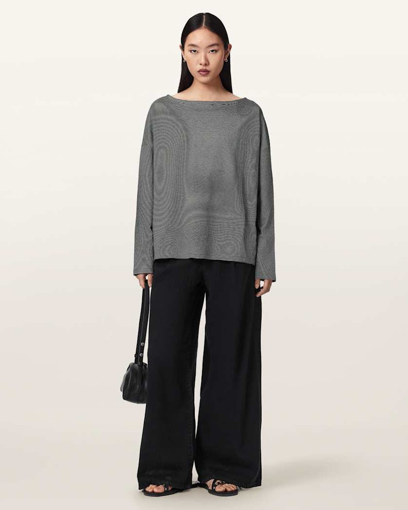RITA LONG SLEEVE STRIPED T-SHIRT 4