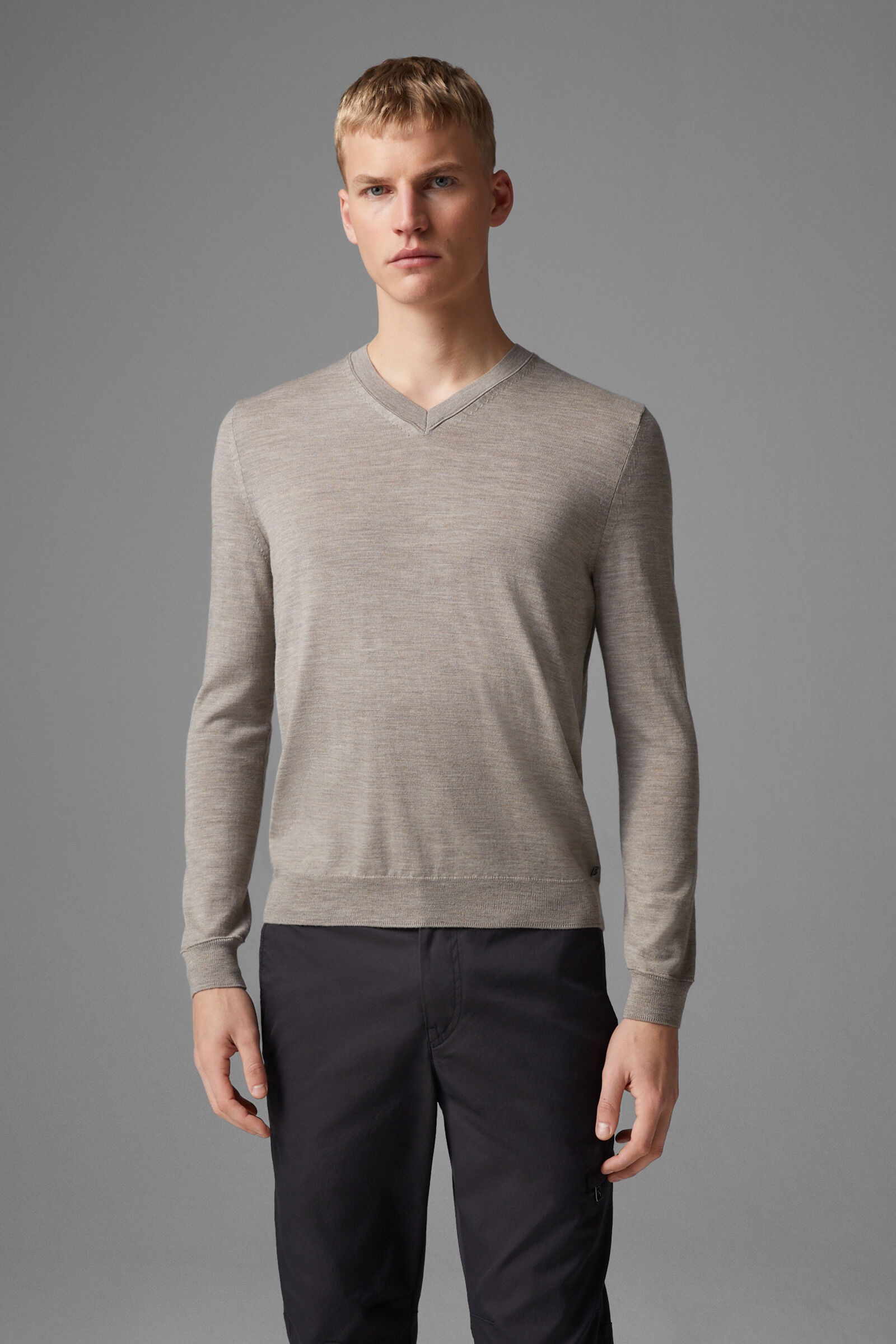 Omar sweater in Taupe - 2