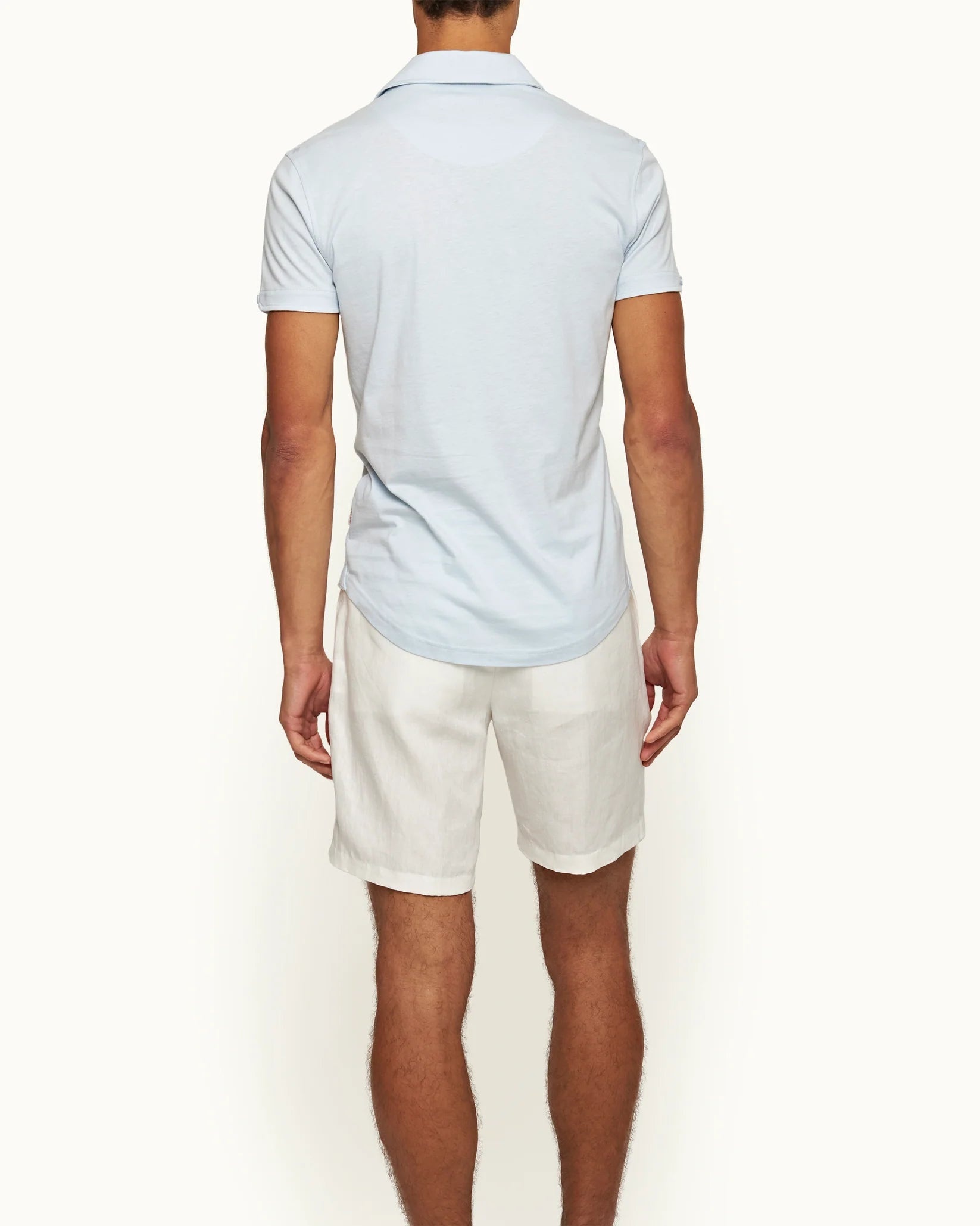 Sebastian Cotton Polo Springwater Blue - 3