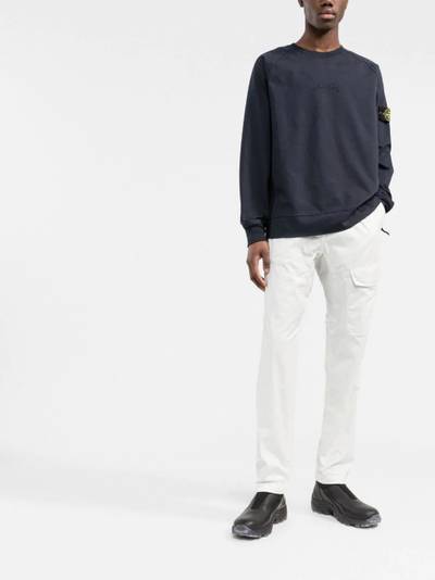 Stone Island Compass-patch cargo trousers outlook