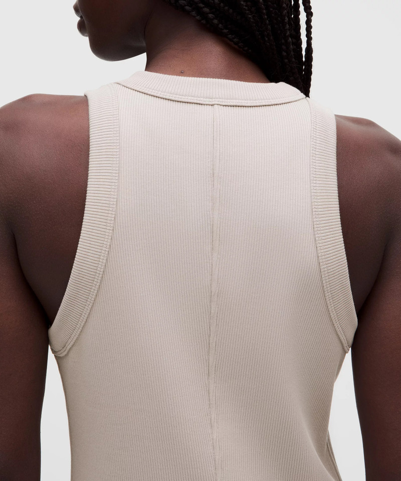 Ribbed Heavyweight Cotton-Blend Midi Dress 4