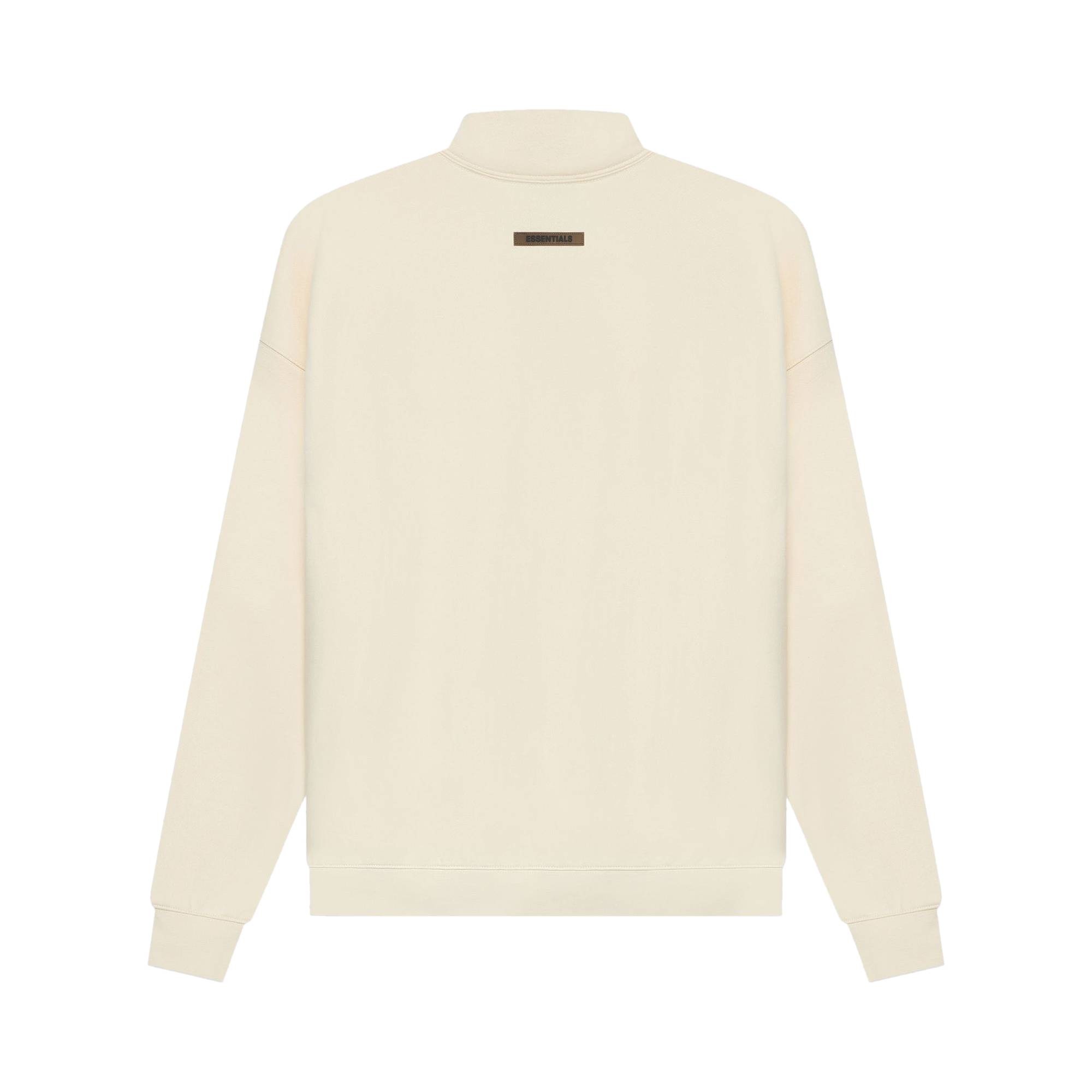 Fear of God Essentials Pull-Over Mockneck 'Buttercream' - 2