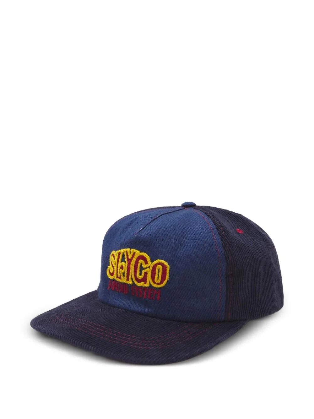 Slygo embroidered corduroy cap - 1