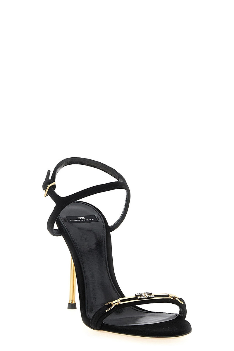 ELISABETTA FRANCHI Sculpture heel sandals outlook