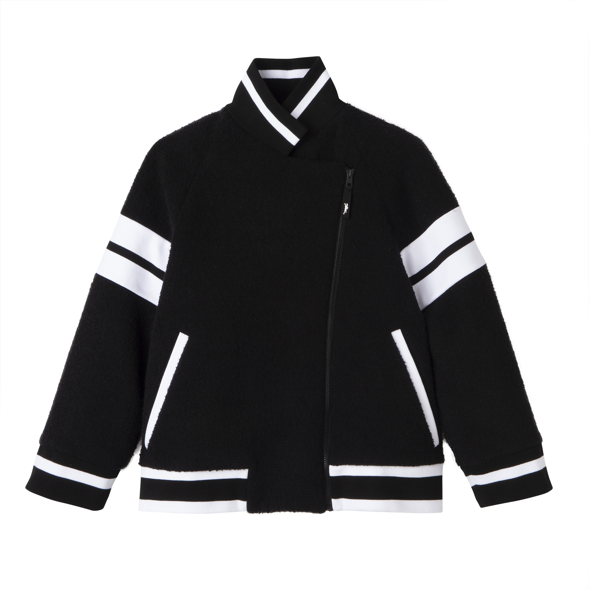 Oversize blouson Black - Bouclette - 1
