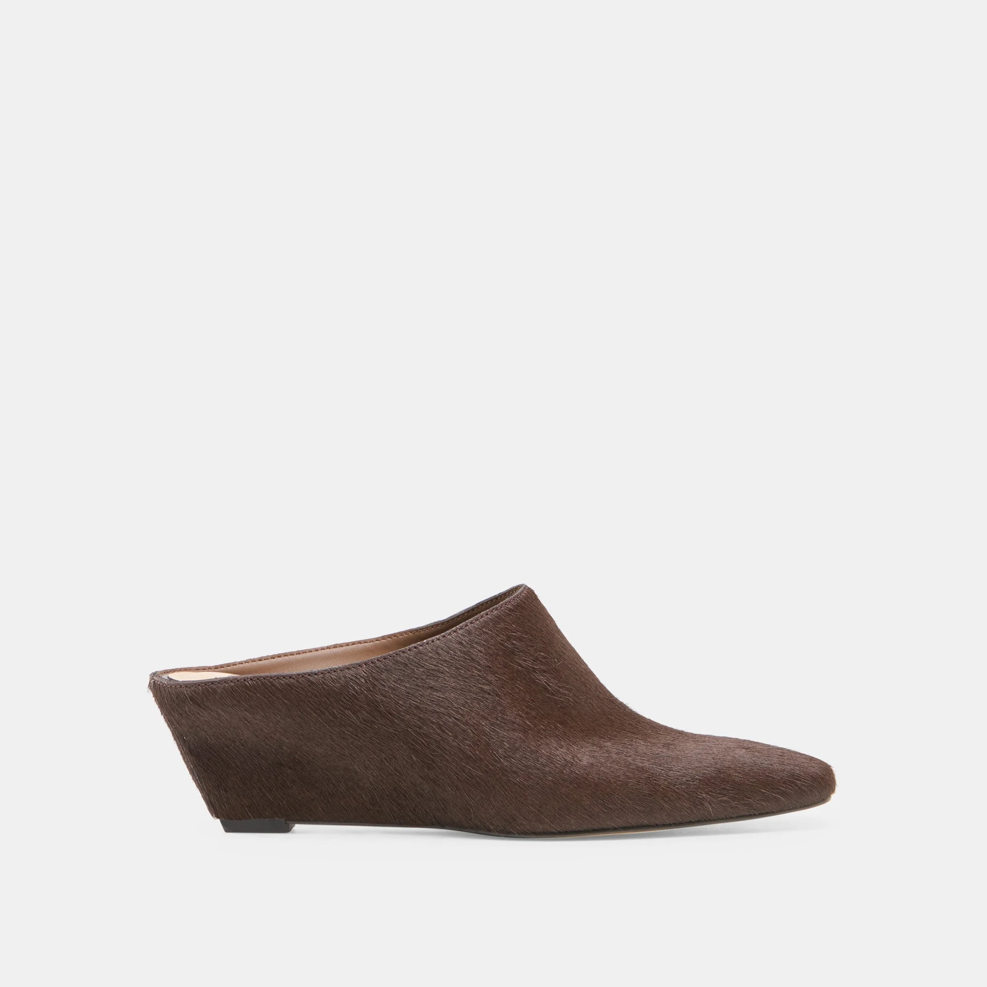 HILAH MULES CHESTNUT CALF HAIR - 1