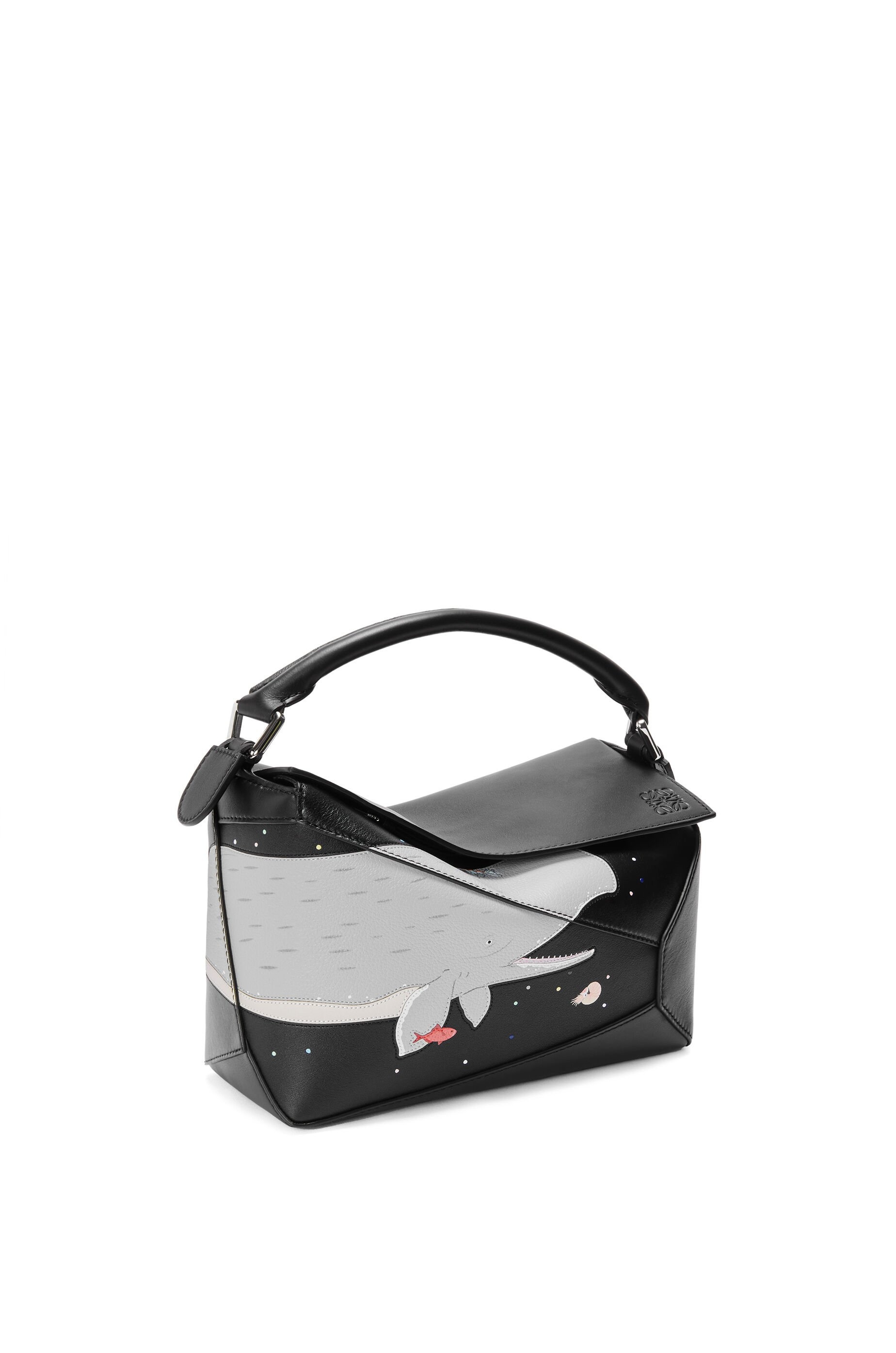 Whale small Puzzle bag in nappa calfskin - 4