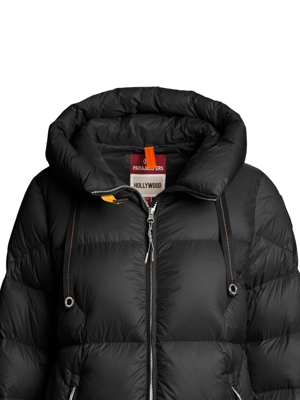 hooded quilted puffer coat - 3