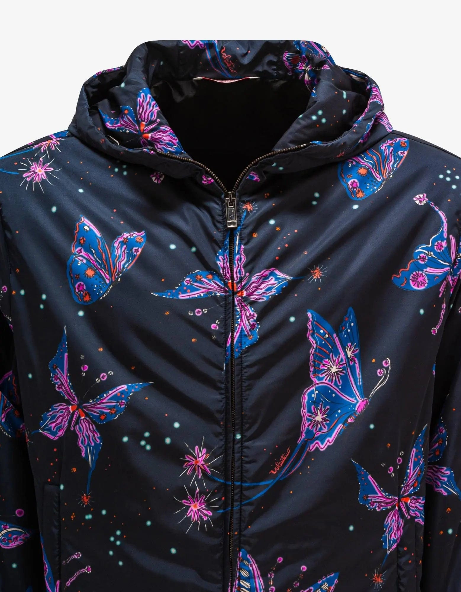 Valentino Utopia Butterfly Print Nylon Windbreaker - 3