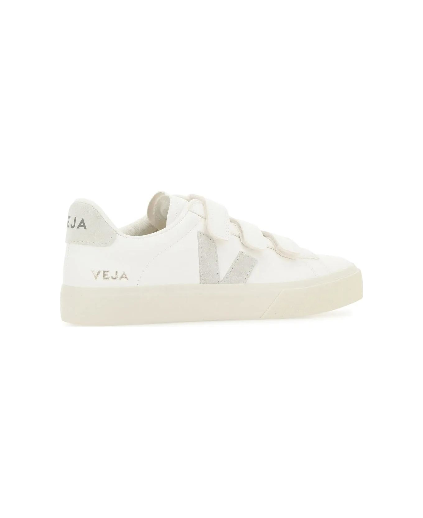 White Chromefree Leather Recife Sneakers - 3