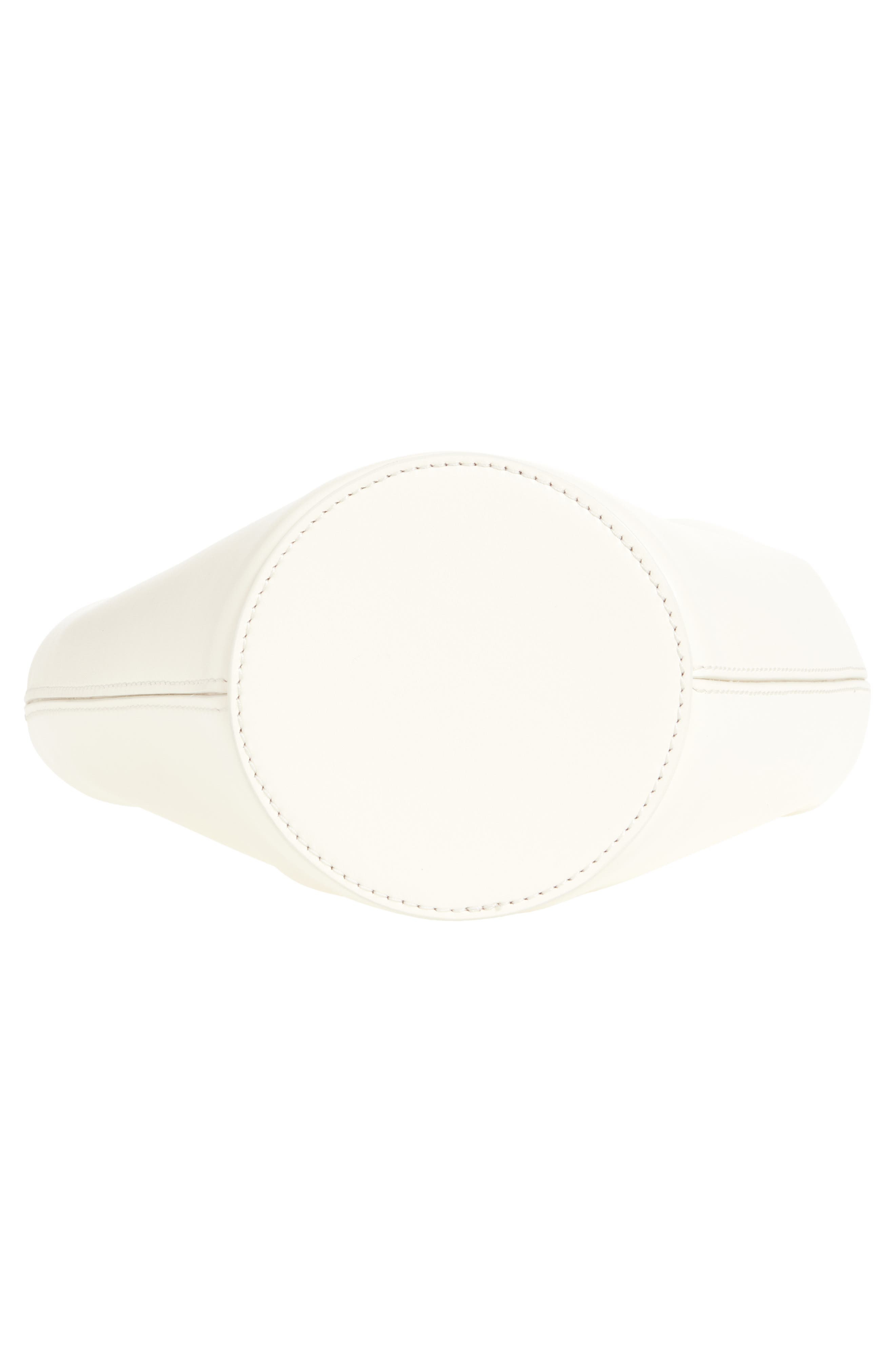 Jacquemus Le Petit Bambola Leather Bucket Bag in Light Ivory 115 at Nordstrom - 6