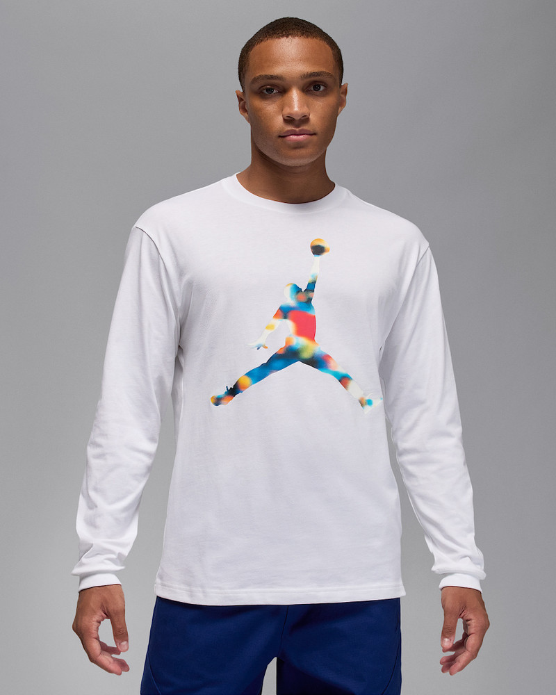 Jordan Flight Men's Long-Sleeve Crewneck T-Shirt 1