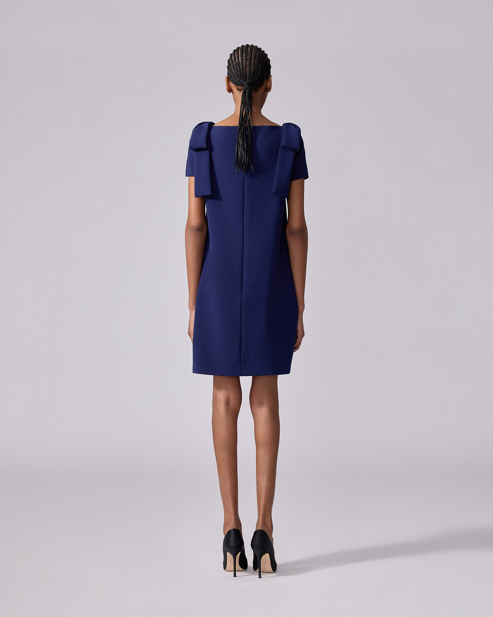 Shift Dress With Bows - 3