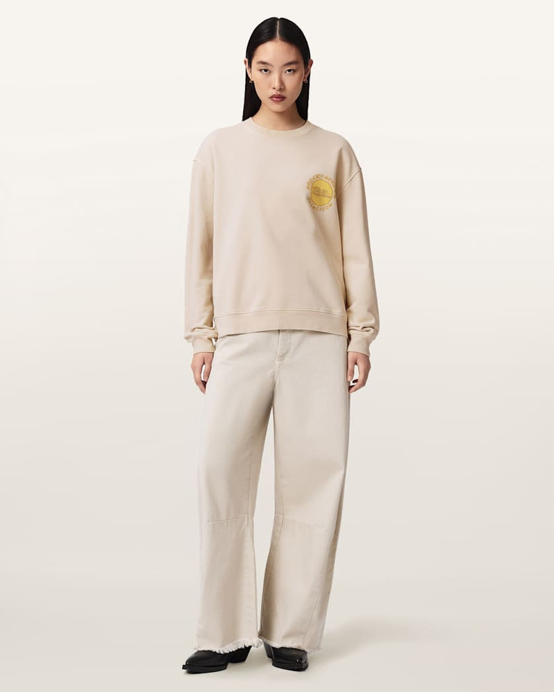 SUN CITY ETTA OVERSIZED COTTON SWEATSHIRT 4