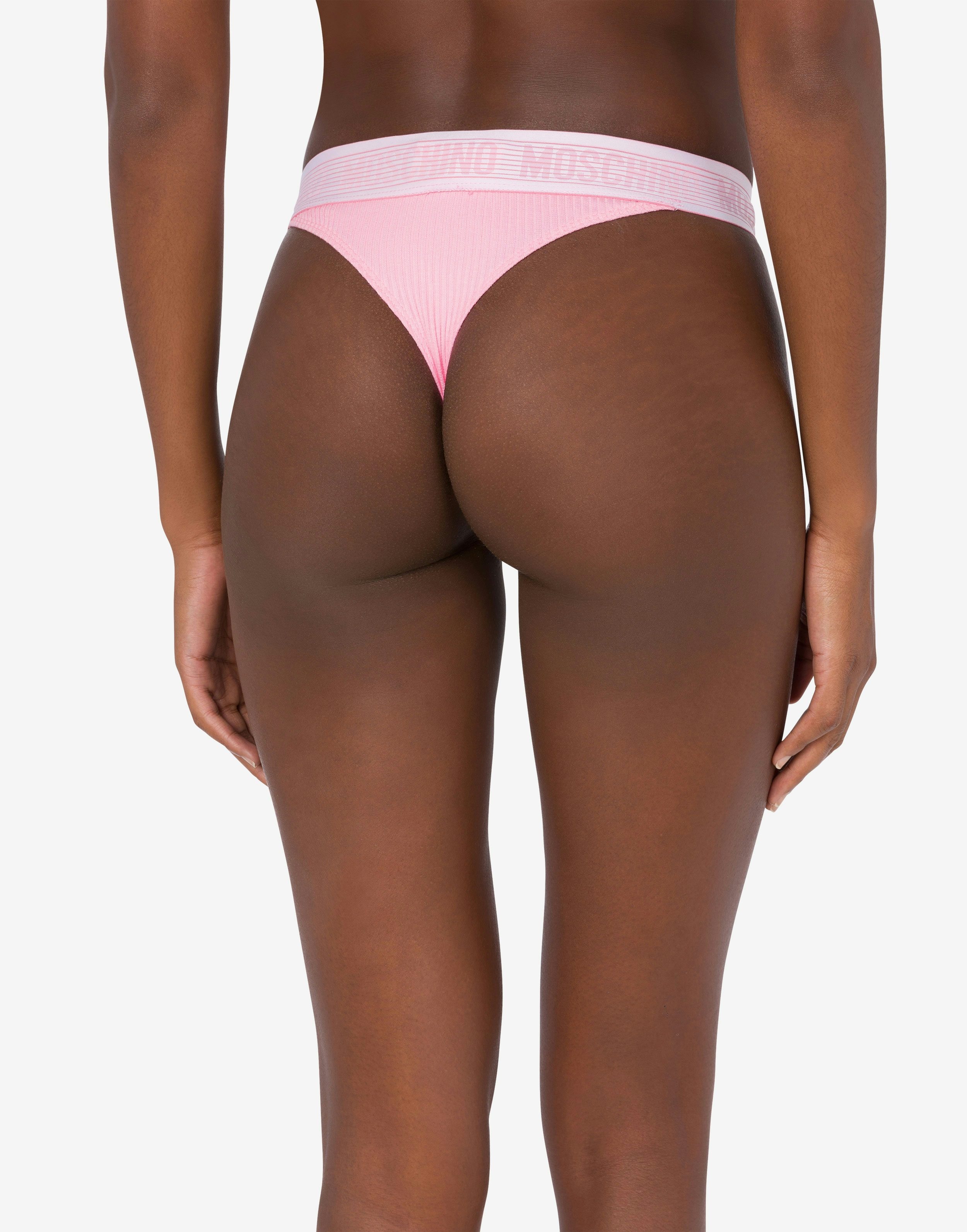 JERSEY THONG RIBBED ELASTIC BAND - 3